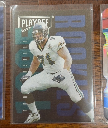 1995 Playoff Contenders #132 Tony Boselli — front