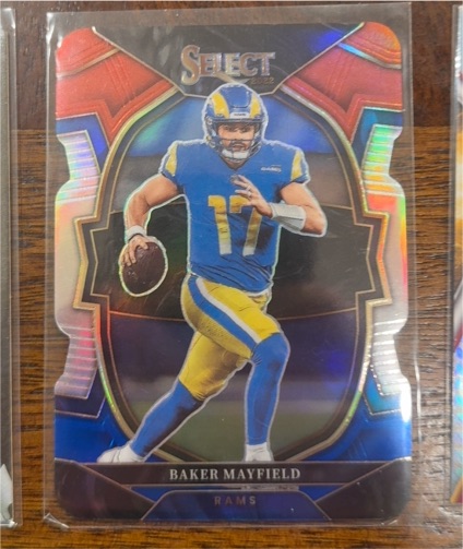 2022 Panini Select #9 Baker Mayfield — front