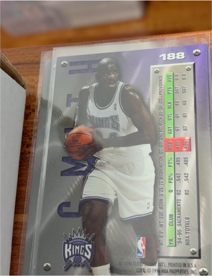1995-96 Fleer Metal #188 Mitch Richmond — front