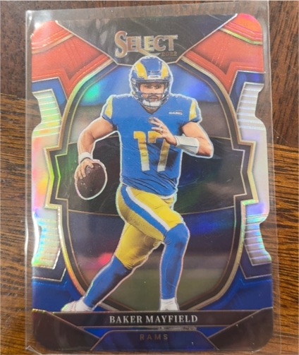 2022 Panini Select #9 Baker Mayfield — front