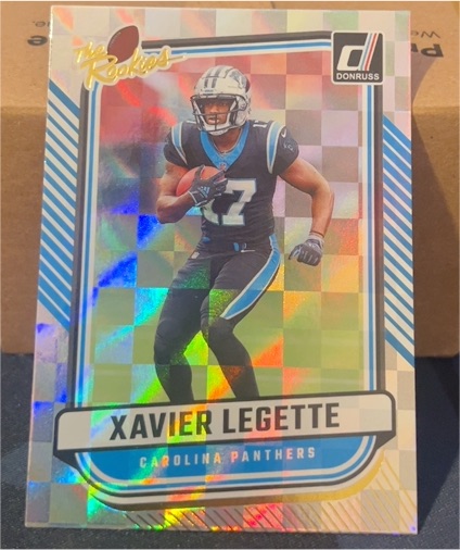 2024 Donruss The Rookies #TR-21 Xavier Legette — front