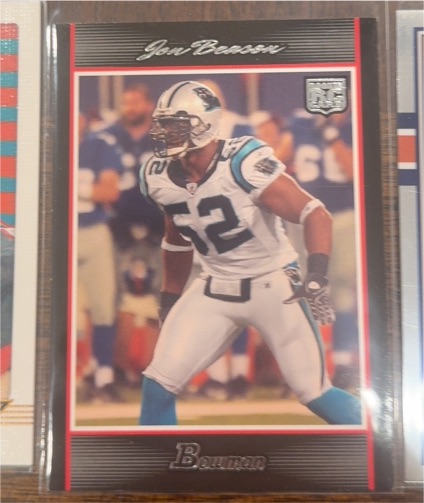 2007 Bowman #193 Jon Beason — front