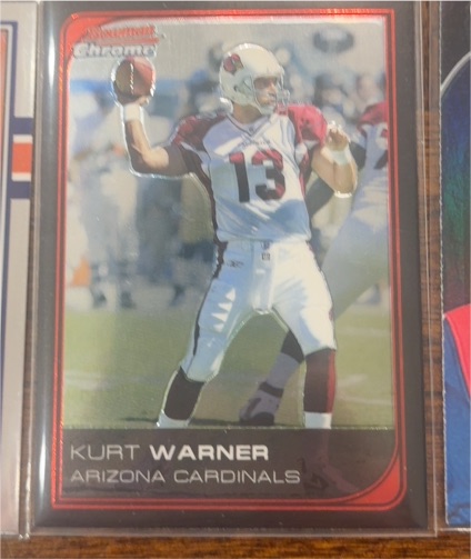 2006 Bowman Chrome #206 Kurt Warner — front