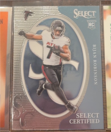 2023 Panini Select #CRO-BRO Bijan Robinson — front