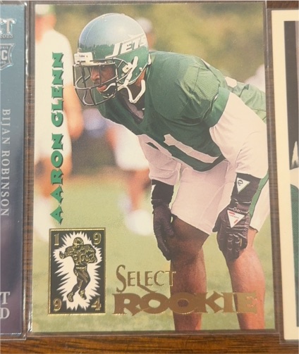 1994 Select #217 Aaron Glenn — front