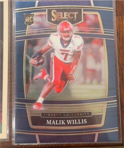 2022 Panini Select Draft Picks #2 Malik Willis — front