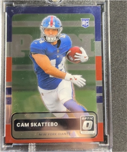 2025 Panini Donruss Optic 2015 Retro #4 Cam Skattebo — front