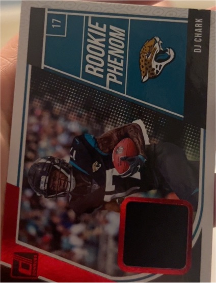 2018 Panini Donruss Rookie Phenom #15 DJ Chark — front