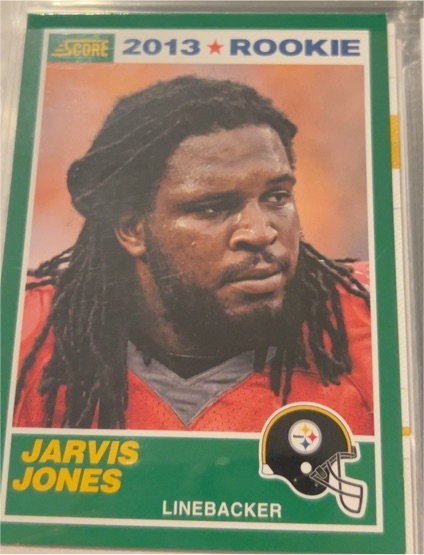 2013 Score #371 Jarvis Jones Rookie — front