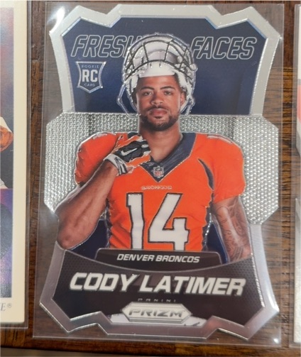 2014 Panini Prizm #FF19 Cody Latimer Fresh Faces Rookie — front