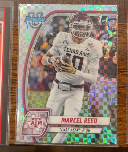 2024 Bowman Chrome University #173 Marcel Reed — front