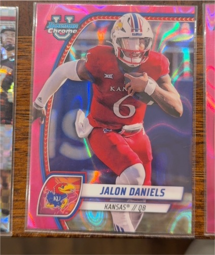 2024 Bowman University Chrome #88 Jalon Daniels — front