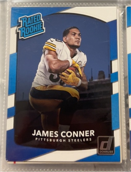 2017 Panini Donruss #322 James Conner — front