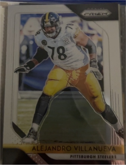 2018 Panini Prizm #37 Alejandro Villanueva — front