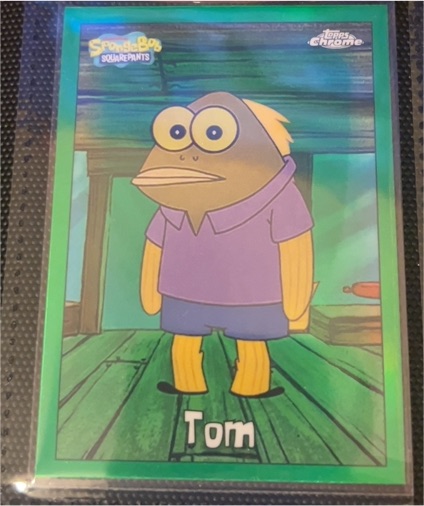 2025 Topps Chrome SpongeBob #116 Tom — front
