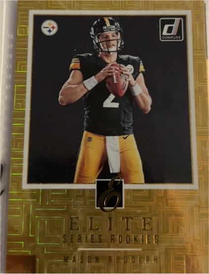 2018 Donruss Elite Series Rookies #ESR-5 Mason Rudolph — front