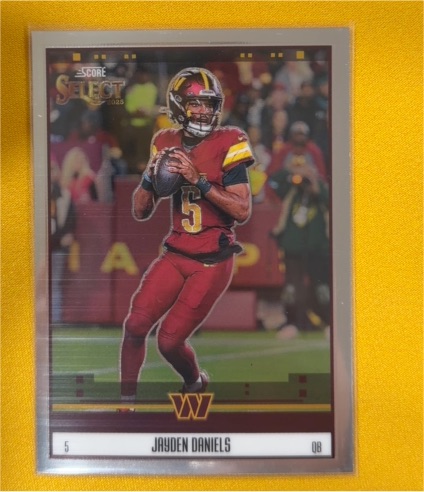 2025 Panini Select #12 Jayden Daniels — front