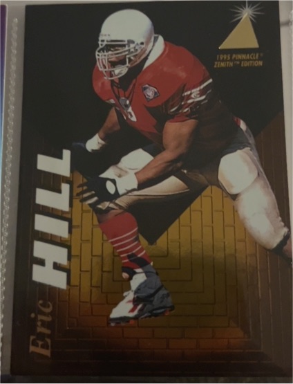 1995 Pinnacle Zenith #Z61 Eric Hill — front