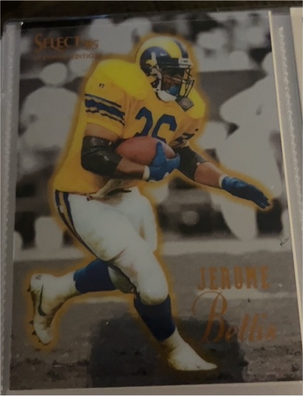 1995 Select Certified Edition #6 Jerome Bettis — front