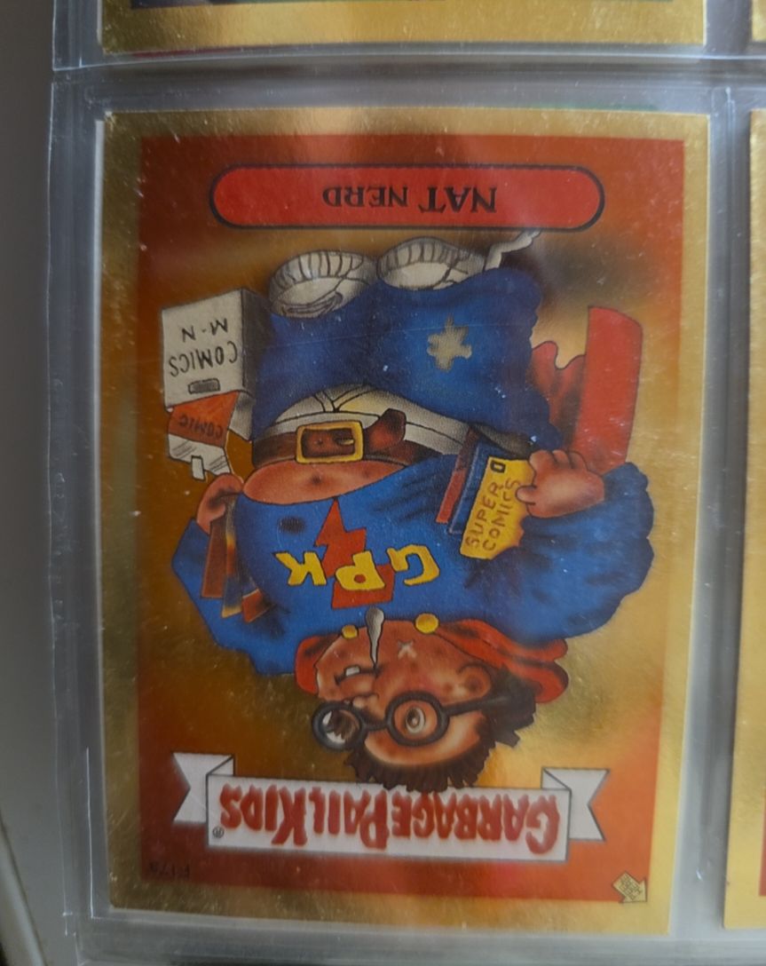 2004 Topps Garbage Pail Kids #F17a Nat Nerd — front