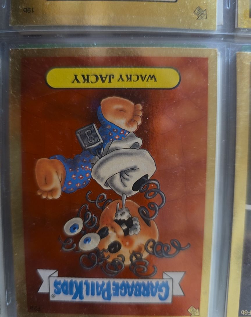 2004 Topps Garbage Pail Kids Gold Foil #F2a Wacky Jacky — front
