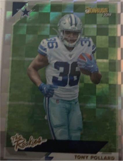 2019 Panini Donruss The Rookies #TR-37 Tony Pollard — front