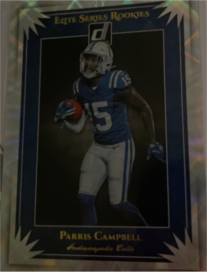2019 Donruss Elite Series Rookies #ESR-15 Parris Campbell — front