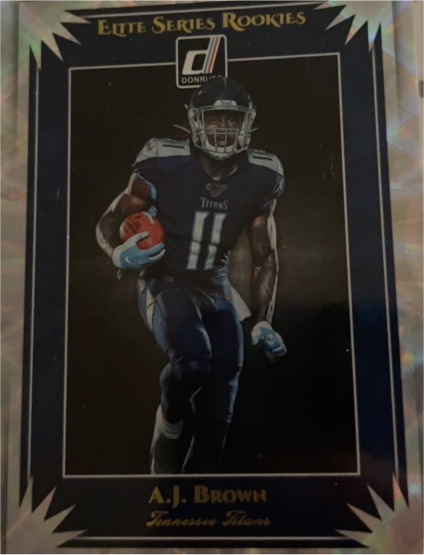 2019 Donruss Elite Series Rookies #ESR-14 A.J. Brown — front