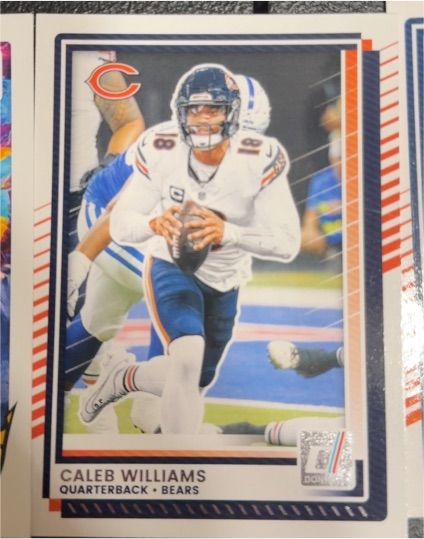 2025 Panini Donruss #7 Caleb Williams — front