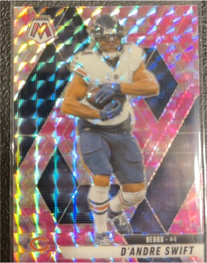 2025 Panini Mosaic #213 D'Andre Swift — front