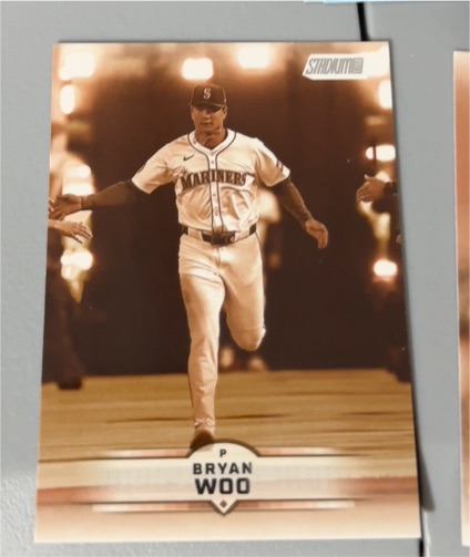 2025 Topps Stadium Club #197 Bryan Woo — front