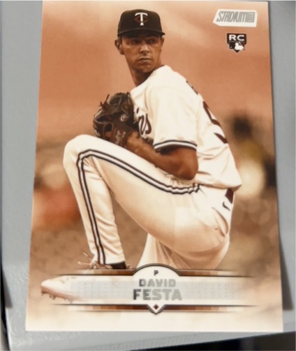 2025 Topps Stadium Club #186 David Festa — front