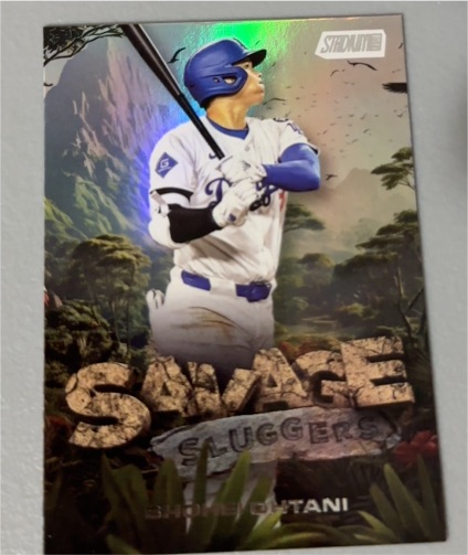 2025 Topps Stadium Club #SS-7 Shohei Ohtani Savage Sluggers — front