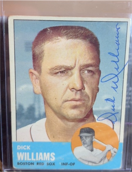 1963 Topps #328 Dick Williams — front
