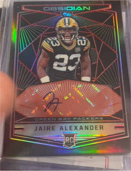 2018 Panini Obsidian #150 Jaire Alexander — front