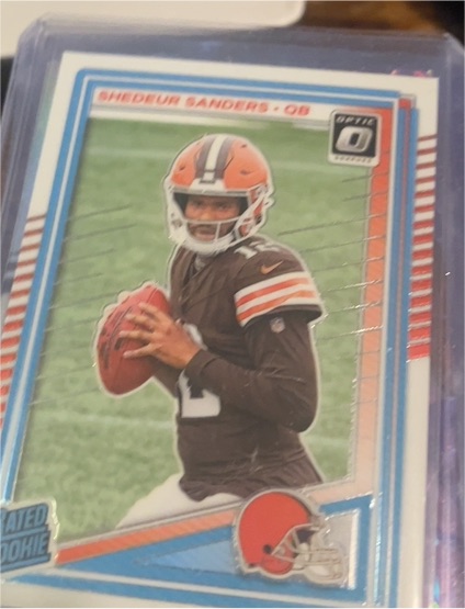 2025 Panini Donruss Optic #203 Shedeur Sanders — front