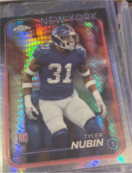 2024 Topps Chrome #283 Tyler Nubin — front