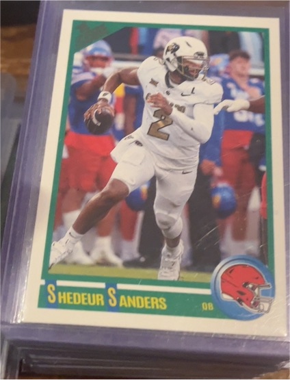 2025 Panini Score #2 Shedeur Sanders — front