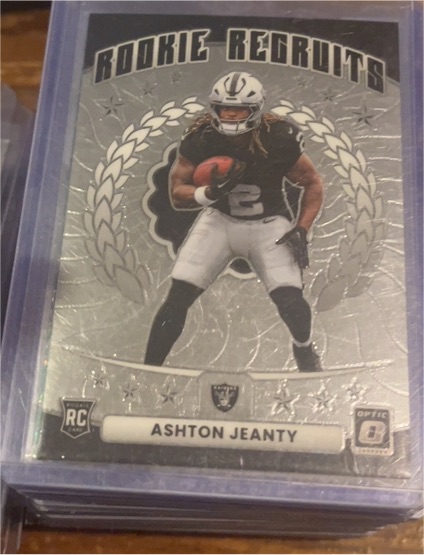 2025 Panini Donruss Optic #4 Ashton Jeanty Rookie Recruits — front