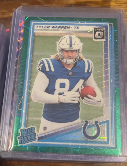 2025 Donruss Optic #234 Tyler Warren — front