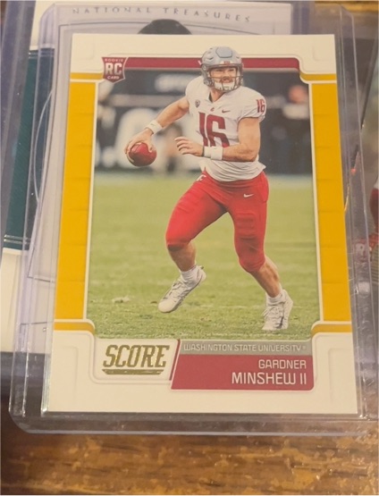 2019 Score #366 Gardner Minshew II — front