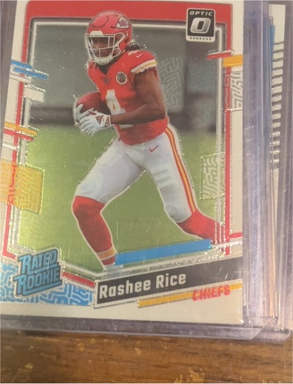 2023 Donruss Optic #257 Rashee Rice — front