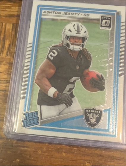 2025 Panini Donruss Optic #202 Ashton Jeanty — front