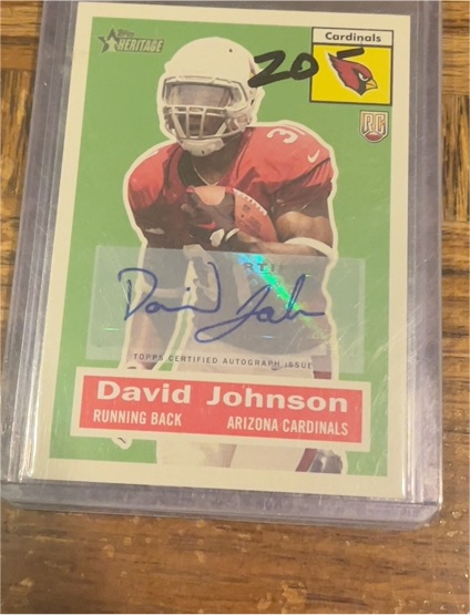 2015 Topps Heritage #39 David Johnson — front