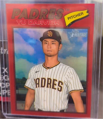 2026 Topps Heritage #120 Yu Darvish — front