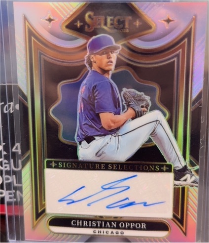 2025 Panini Select Signature Selections #SS-CO Christian Oppor — front