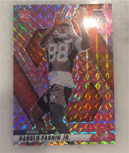 2025 Panini Mosaic #384 Harold Fannin Jr. — front