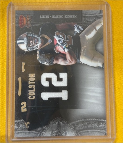 2012 Panini Crown Royale #97 Marques Colston — front