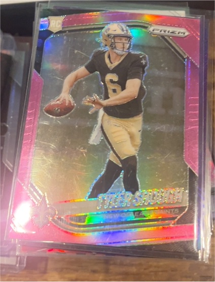2025 Panini Prizm #327 Tyler Shough — front