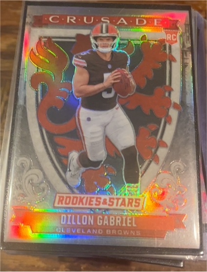2025 Panini Rookies & Stars Crusade Prizm #14 Dillon Gabriel — front
